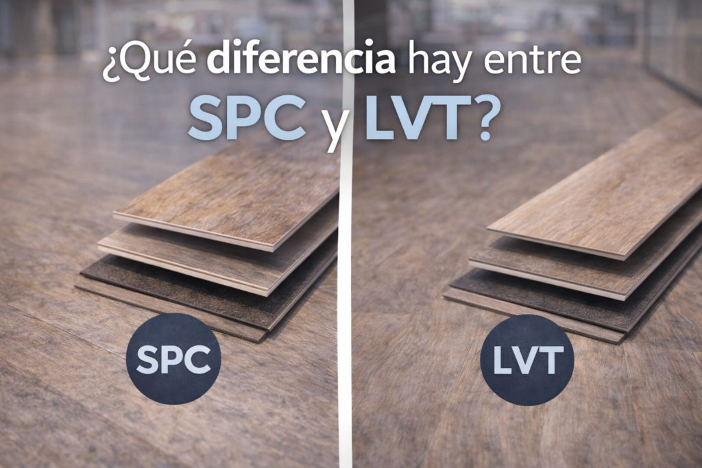 Diferencias Entre Piso Spc Piso Lvt Madera Pisos Vinilo Vinílicos Ceramicos PVC Laminados SPC