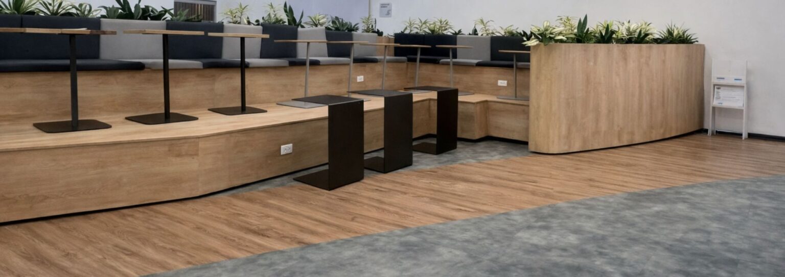 1 Pisos En Vinilo, Pvc, Cerámica, Laminado Y Spc De Las Marcas Decotile 3mm Y Concrete 3mm Lg Hausys. Pisos Vinilo Vinílicos Ceramicos PVC Laminados SPC